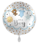 Preview: Folienballon rund - Wäscheleine: It's a boy - ø 43cm